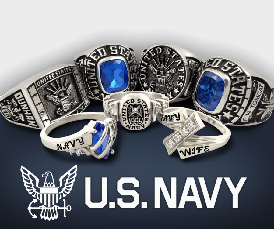 Navy Force Rings